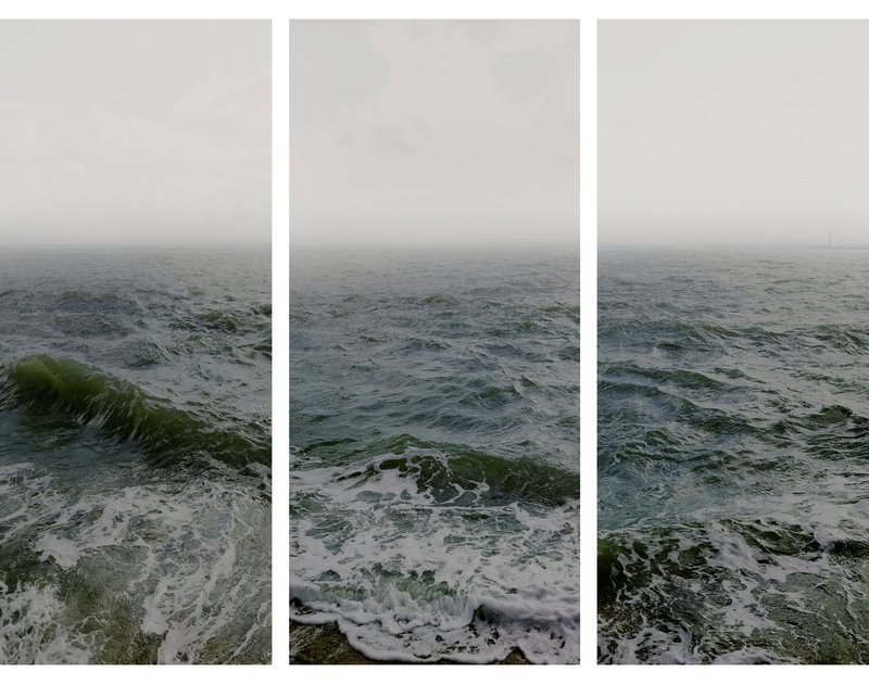 Water I part 1, 2 & 3, (Shoeburyness towards The Isle of Grain), England, 2015, (C) Nadav Kander, Courtesy of Flowers Gallery London and New York.jpg