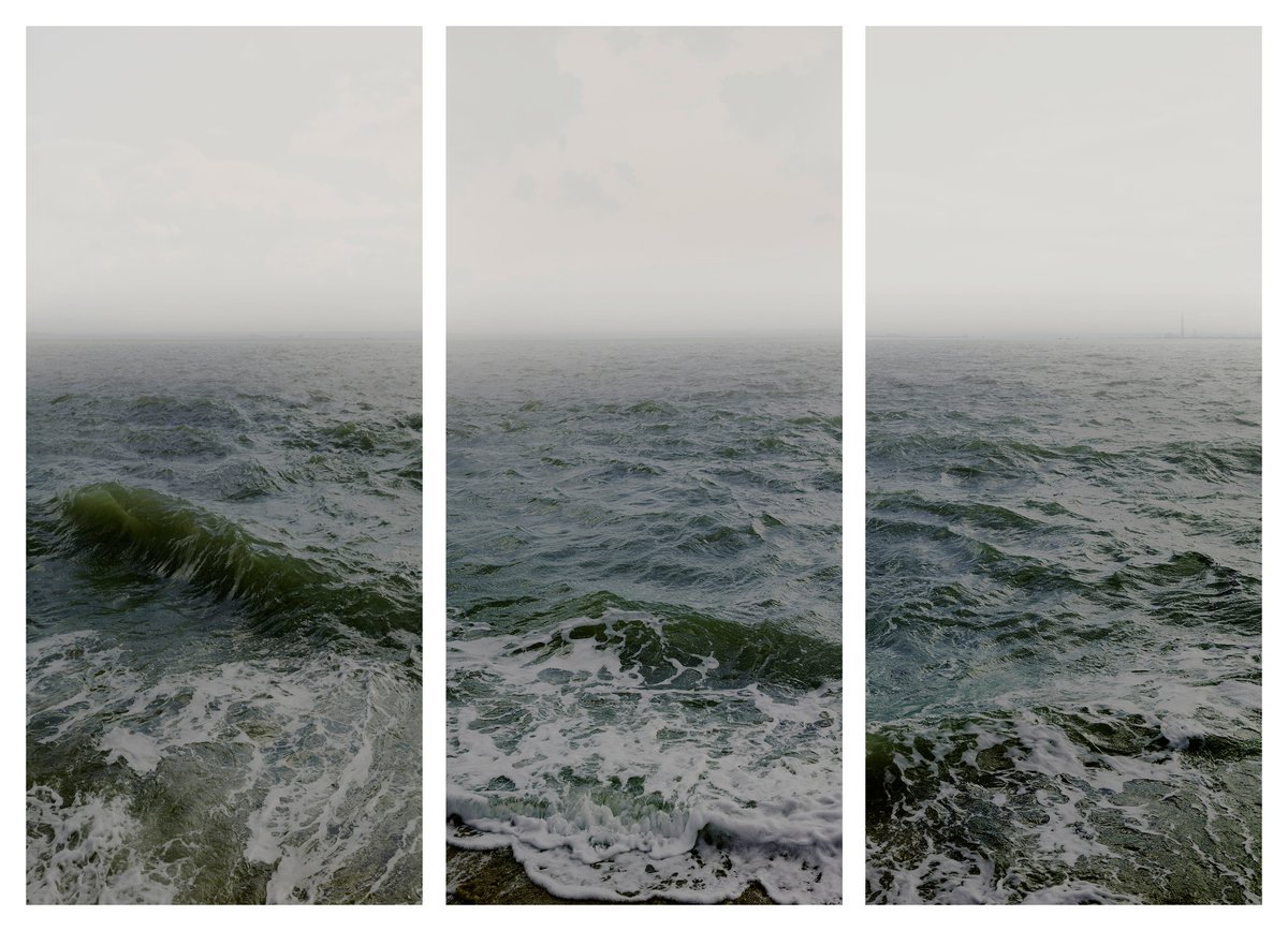 Water I part 1, 2 & 3, (Shoeburyness towards The Isle of Grain), England, 2015, (C) Nadav Kander, Courtesy of Flowers Gallery London and New York.jpg